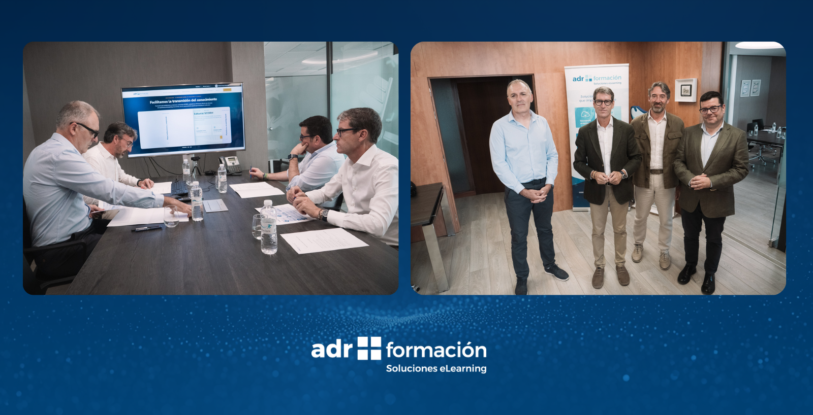  Gonzalo Capellán, el presidente de La Rioja, visita ADR Formación