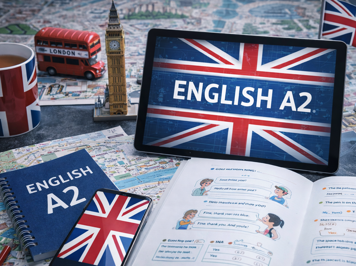 Curso de INGL&Eacute;S NIVEL A2