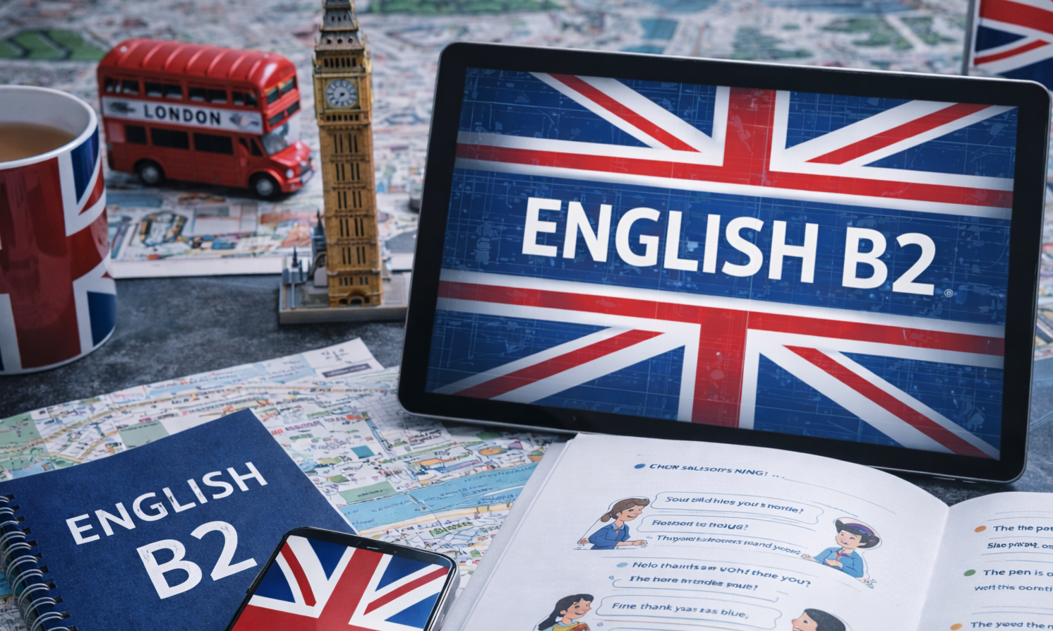 Curso de INGL&Eacute;S NIVEL B2 (B1+)