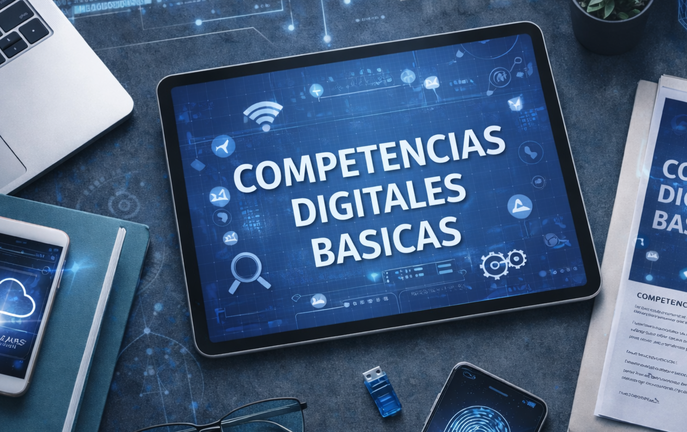 Curso de COMPETENCIAS DIGITALES B&Aacute;SICAS 1&ordf; edici&oacute;n 