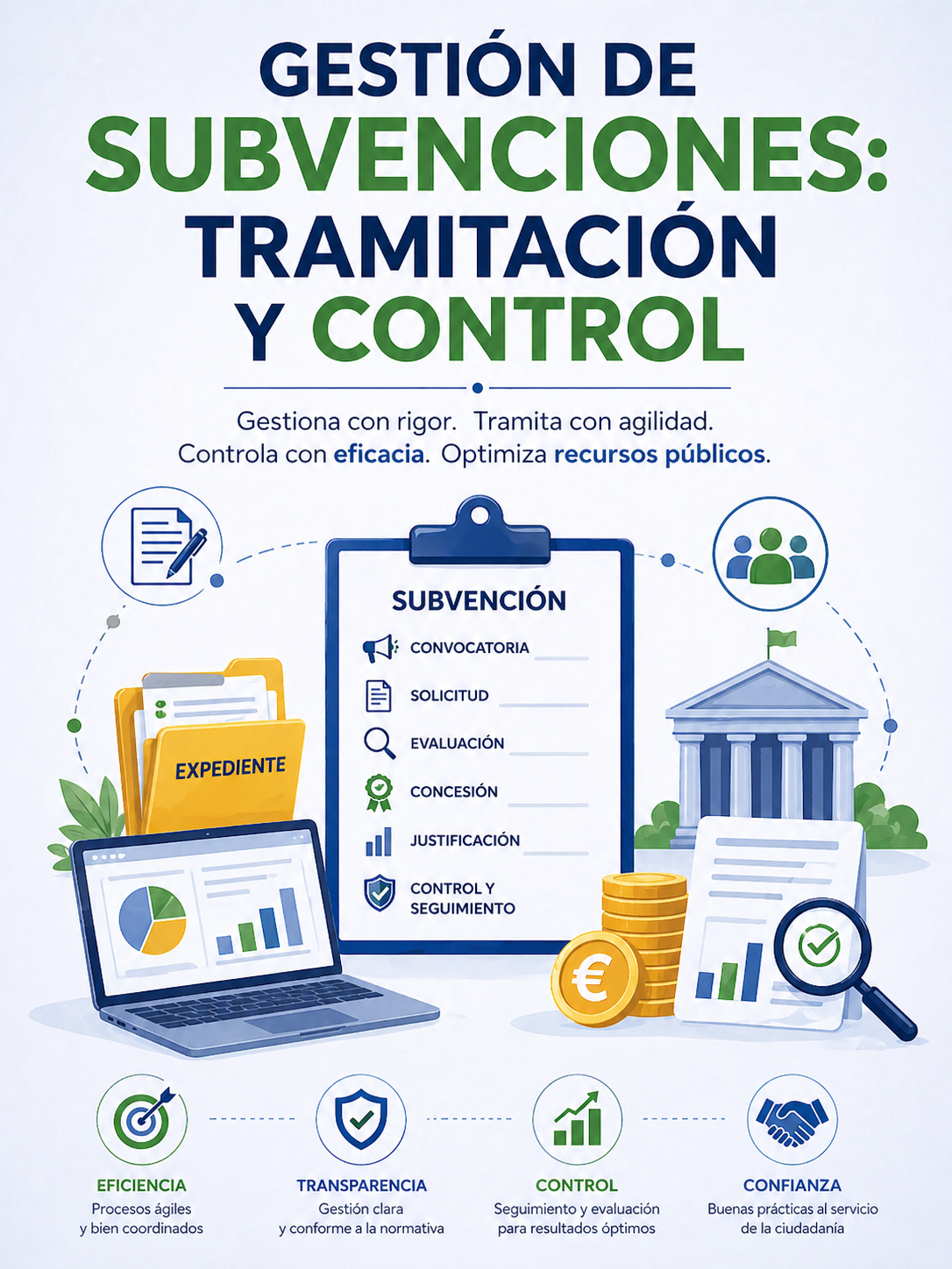 Curso de GESTI&Oacute;N DE SUBVENCIONES : TRAMITACI&Oacute;N Y CONTROL