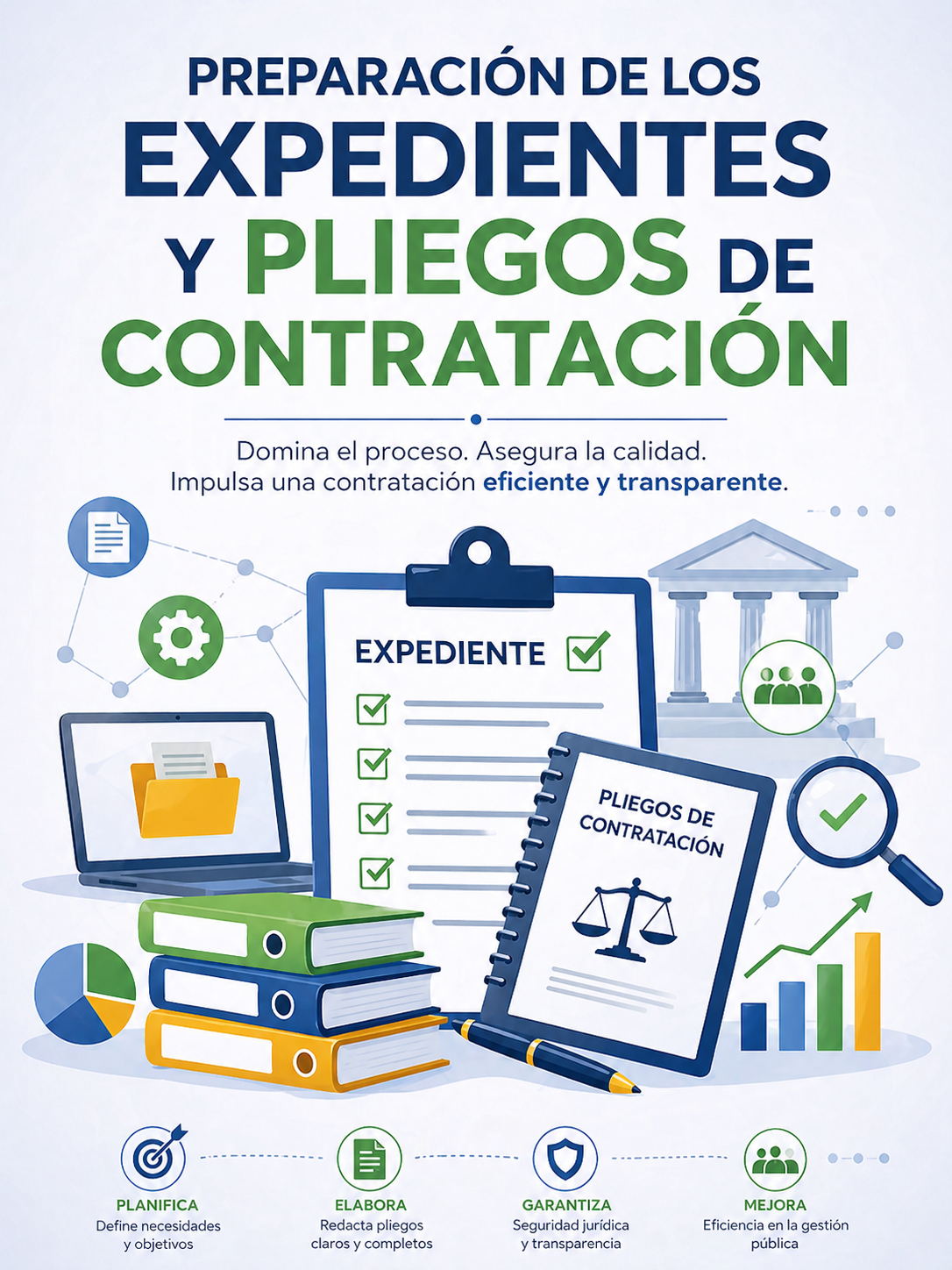 Curso de PREPARACI&Oacute;N DE LOS EXPEDIENTES Y PLIEGOS DE CONTRATACI&Oacute;N 2&ordf; edici&oacute;n