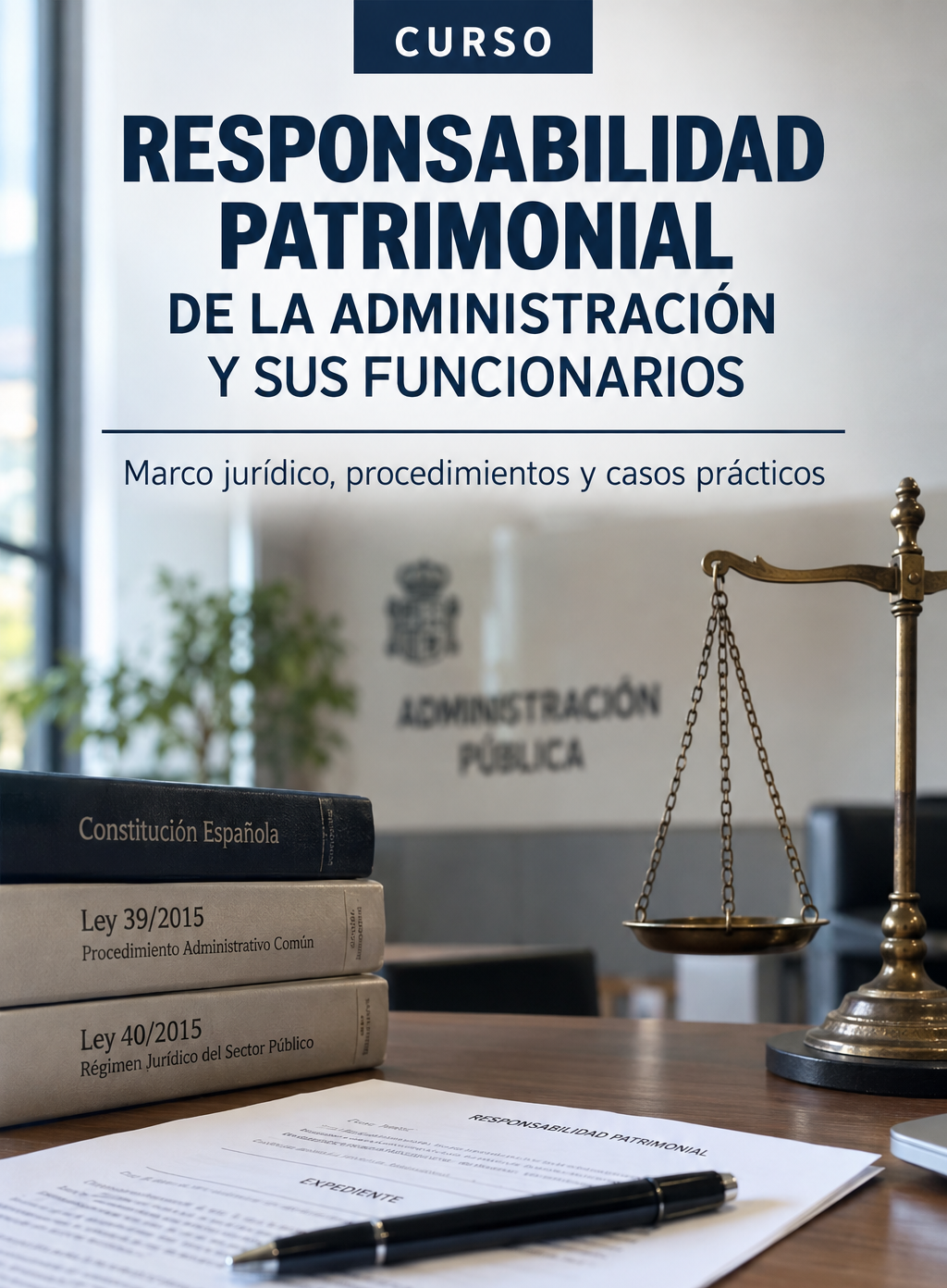 Curso de RESPONSABILIDAD PATRIMONIAL DE LA ADMINISTRACI&Oacute;N Y SUS FUNCIONARIOS