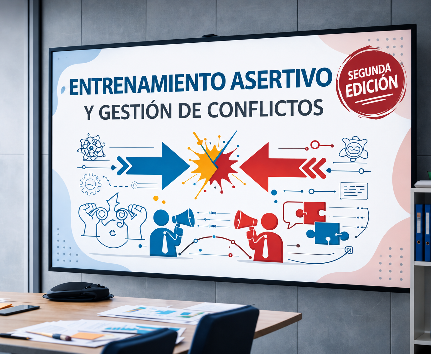Curso de ENTRENAMIENTO ASERTIVO Y GESTI&Oacute;N DE CONFLICTOS    2&ordf; edici&oacute;n 