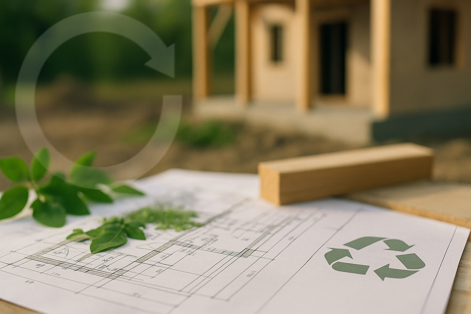 Economía circular en la construcción sostenible: diagnóstico y gestión de recursos