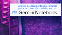 Curso de Análisis de documentación compleja para la toma de decisiones con Gemini Notebook