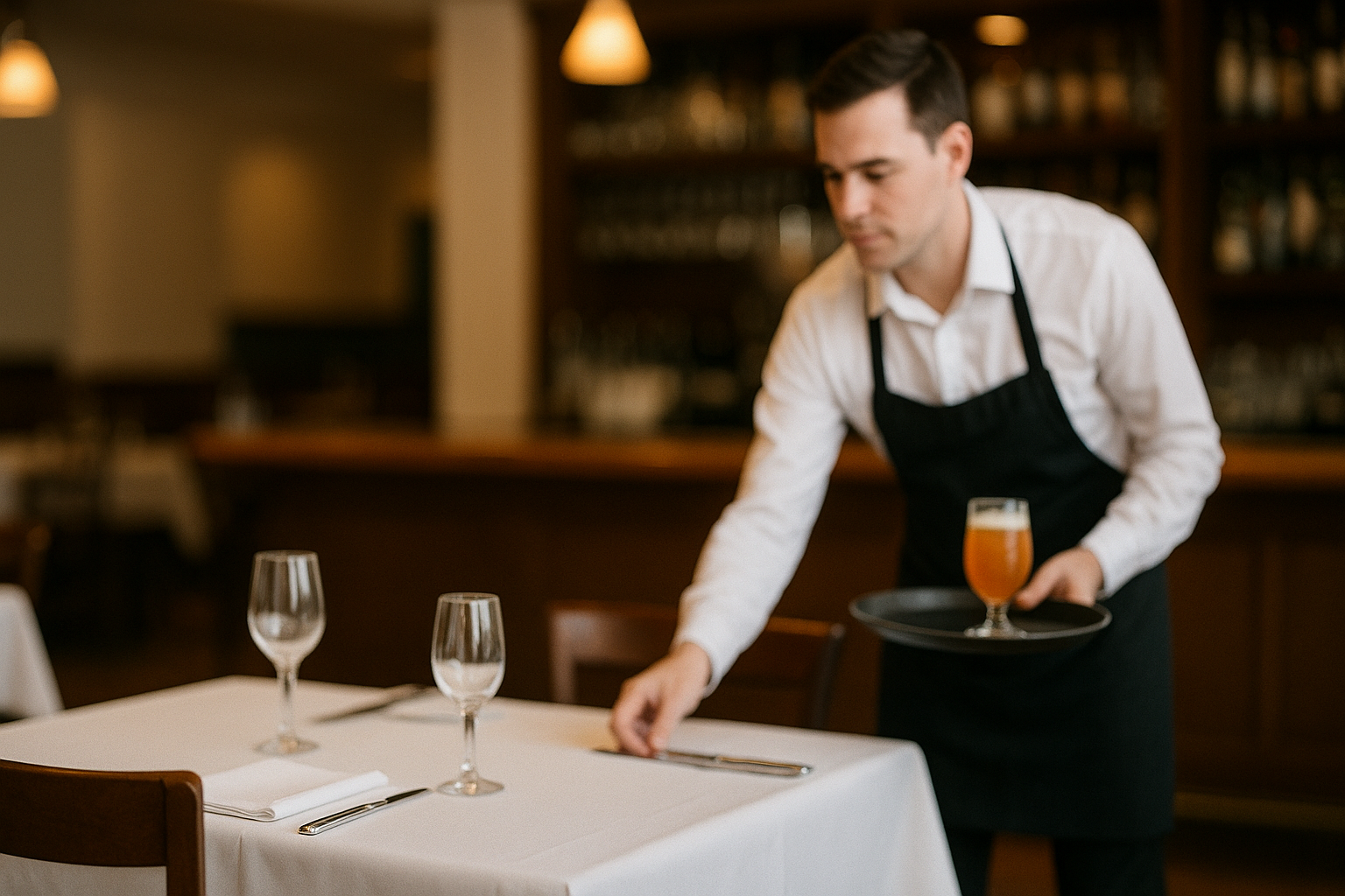 Servicio en restaurante y bares (HOTR0023)