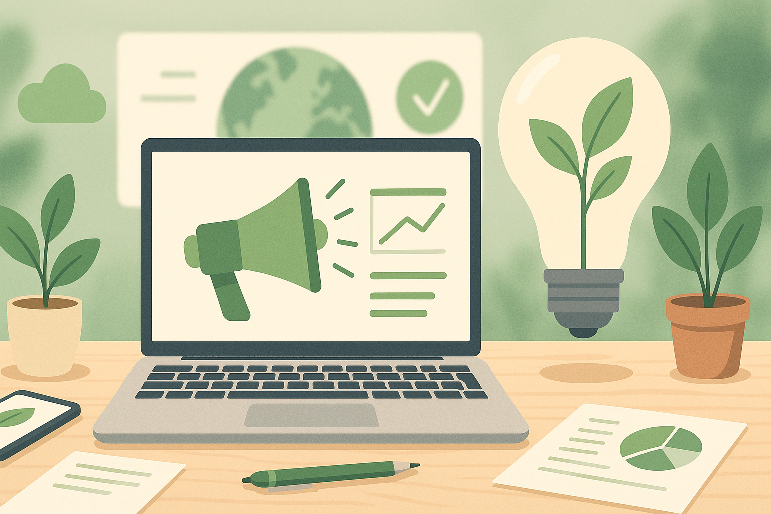 Marketing digital sostenible: estrategias para el sector verde