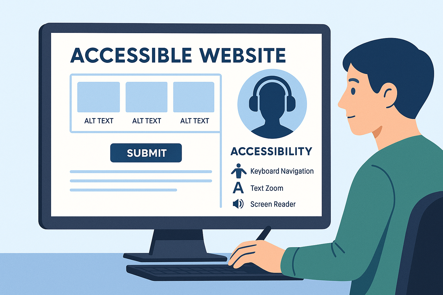 Accesibilidad web avanzada para proyectos digitales inclusivos