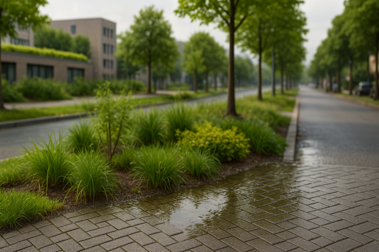 Sistemas urbanos de drenaje sostenible (SuDS): gestión natural del agua para prevenir inundaciones