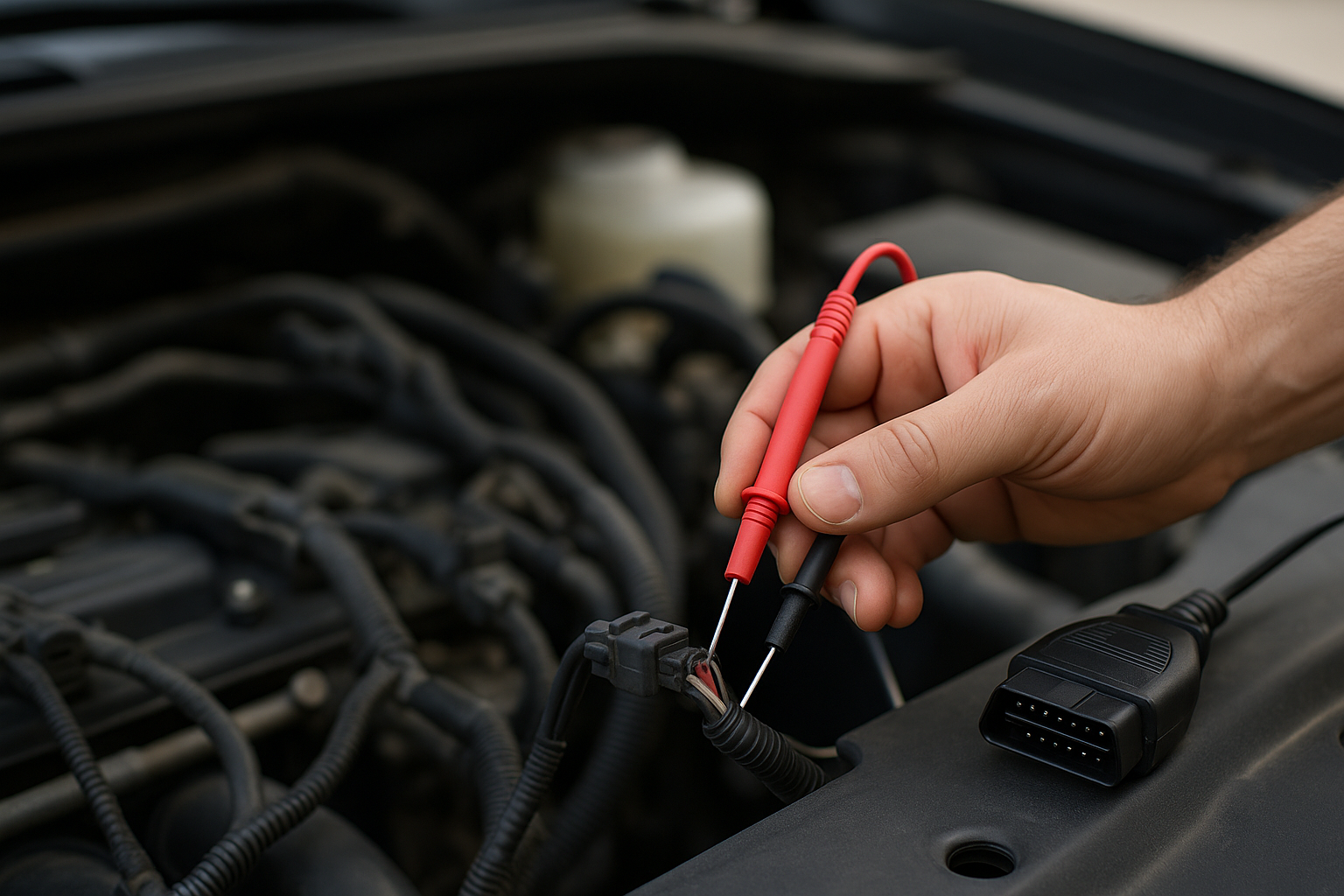 Diagnóstico de averías electrónicas en sensores y actuadores del automóvil